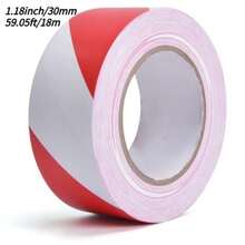 YITAPE 1卷PVC警示胶带 - 黑黄条纹安全胶带 - 超强自粘性 - 适用于地面，可用作警示，防水、耐腐蚀、无残留、耐用，适用于室内外使用 - 黄色胶带 - 黄色警示胶带 - 红色胶带 - 黃色 - 查看 15