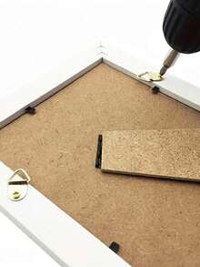 Bộ 10 móc treo tranh tam giác bằng kim loại kèm ốc vít, vòng treo nhỏ dùng để trưng bày tranh, bộ 100 chiếc (50 móc + 50 ốc vít), bộ 200 chiếc (100 móc + 100 ốc vít) - Nhiều màu - Xem 2