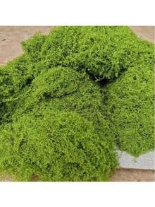 1pc 20g/50g/100g/200g/500g Artificial Moss, Suitable For Home Decor, Fake Moss Micro Landscape Arrangement, Lawn, Potted Plants - Multicolor - View 2