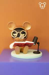 兴吉雄盲盒玩具 | LITTLE HABIT | 盲盒收藏品 | 儿童及成人盲盒玩具套装 - 每盒一个玩偶 - 款式随机发货 - 彩色 - 查看 4