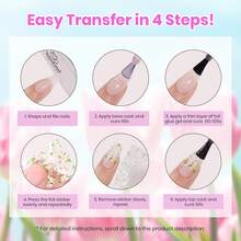 Beetles 36 Colors Gel Nail Polish Set, Pastel Jelly Pink Purple White Green Glitter Gel Kit With Base & Top Coat, Nail Tools, Soak Off UV Nail Art, Salon DIY Manicure Gift For Women - 36 colors Pastel Polish - 查看 6