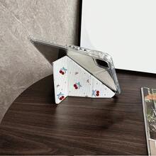 1 Piece Protective Tablet Case Folio Table Case With Pen Holder Compatible With IPad 10.9/10.2/ Air 5th Gen/Pro11/10th/9.7/Air 2/ (7th Gen)/ (8th Gen)/ Air 4/5/ Pro 11/ 10th Generation 10.9-Inch 2022 Smart Case/ Air 13(M3 2025)/ Air 11(M3 2025)/ Air 11(M3 2025)/ 11(A16 2025)/Compatible With Galaxy Tab S10+/S9/A9,Compatible With Xiaomi5/5PR/6/6PRO/7/7PRO - Multicolor - View 2