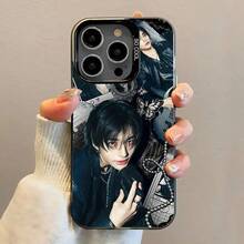Funda para teléfono de la cantante coreana H-Hyunjin para iPhone 17, 16, 15, 14, 13, 12, 11, Pro, Max, Plus, anticaída, negra mate, rígida. - Multicolor - Ver 3