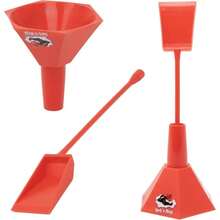 Cone Loader 1, King Size, And Large Cones Easy Pre Roll Packing Toth Funnel And Shovel Fast, Clea And Efficient Cone Filling Accessory (Red) - Red - 查看 1