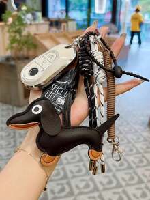 Dachshund Bag Charm - Tennis Luxury Cartoon Keychain, Great Party Gift, Suitable For Friends, Couples, Birthday And Holiday Gifts - Multicolor - View 9