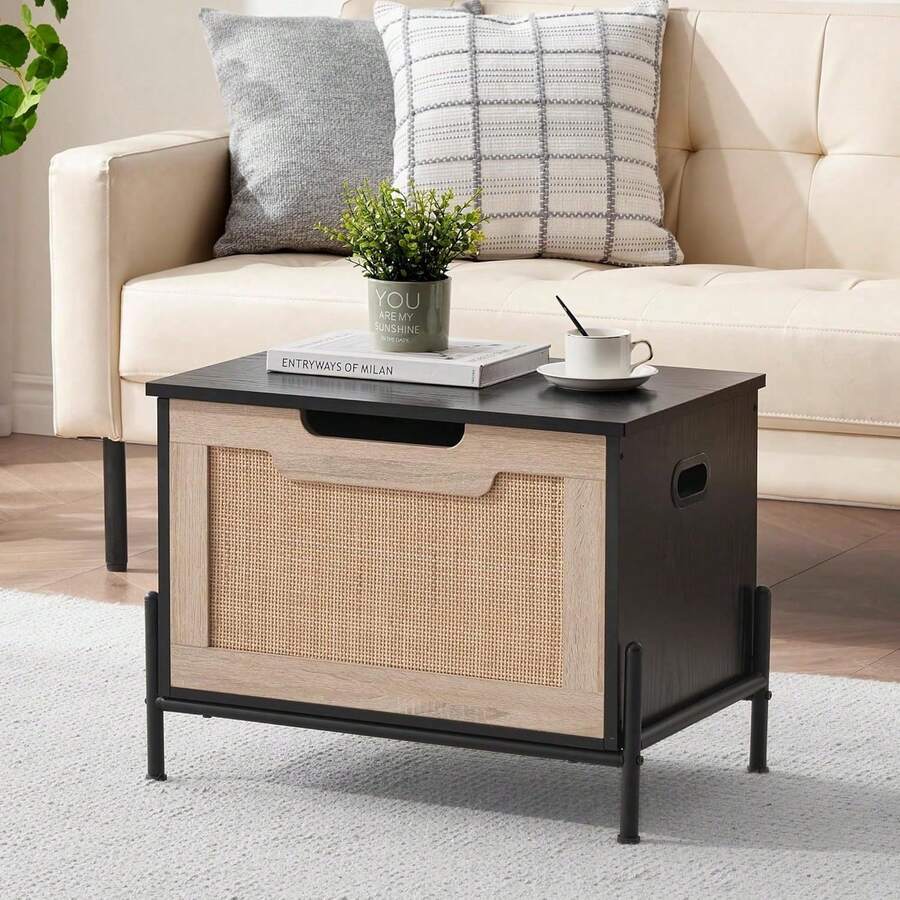 Storage Benches & Ottomans - Black - View 1