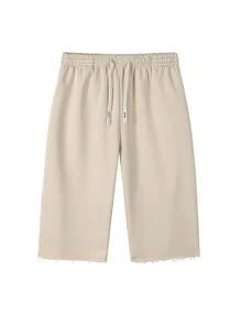 GRDR | 男士夏季时尚休闲运动七分裤 - 杏色 - 查看 3