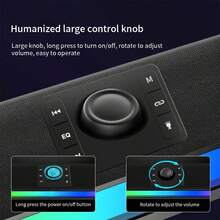 HP RGB 蓝牙音箱，配备双 5W 低音炮、节奏灯光效果、沉浸式游戏桌面氛围、蓝牙 5.3 和超长电池续航时间 - 查看 7