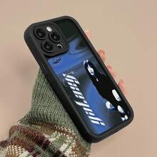 Chica espacial azul con temática espacial.funda de teléfono Fundas compatibles con ,Apple,VIVO,OPPO,,, y Honor.Fabricadas en silicona TPU,ofrecen protección contra golpes y caídas. - Negro - Ver 6