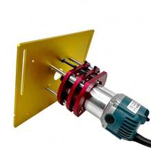 Aluminum Router Lift Jig & Plate Kit For Woodworking - Effortless & Precise Milling Cutter Height Adjustment For Router Table - A - View 4