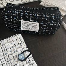 Tweed Hair Accessories & Cosmetic Bag Set, Versatile Elegant Headpiece Gift Box - Multicolor - View 6