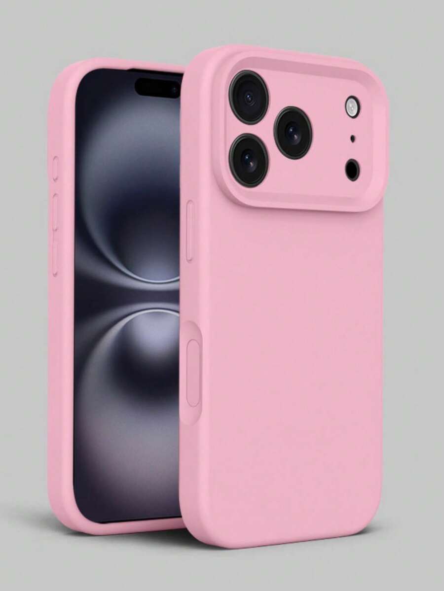 High-Quality Liquid Silicone Phone Case Suitable For IPhone 17 Pro Max, 17 Pro, 17 Air, 17, 16, 15, 14, 13, 12, 11 Pro Max Plus Series, Soft Touch, Skin-Friendly, Shock-Proof Protective Cover
