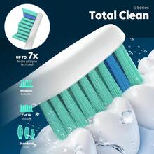 6 Pack Replacement Toothbrush Heads Soft Bristles Deep Cleaning Compatible With Philips Sonicare E Series Essence Xtreme Elite Advance CleanCare For Daily Oral Care - 1 個(4 包) - 查看 2
