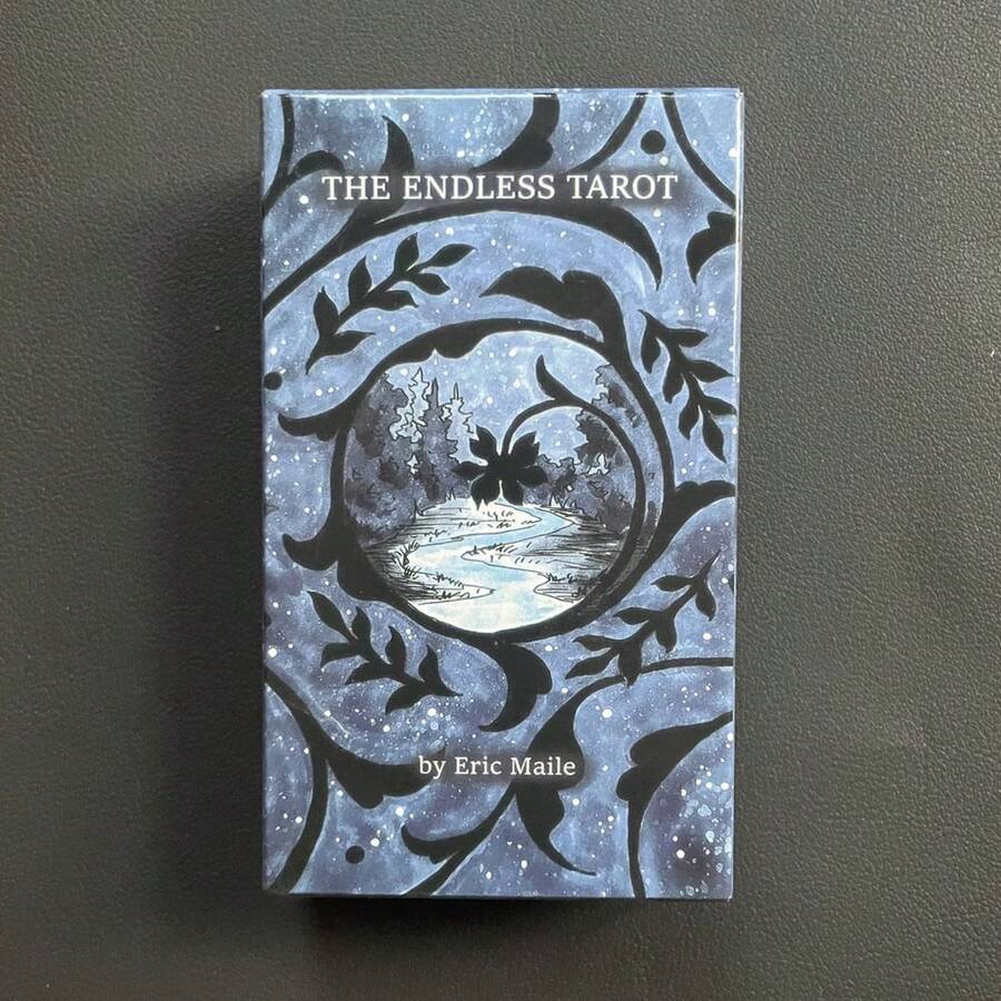 Tarot Card Game "Endless Journey", 80 Cards, Witcher Style Leisure Tabletop Card Game - A - View 1