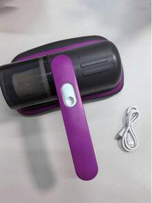 1pc Cordless Handheld Vacuum Cleaner, Effective For Cleaning Beds, Sofas, Pet Hair And Carpets, Strong Suction And Low Noise, Washable Filter, For Deep Cleaning - Multicolor - View 12