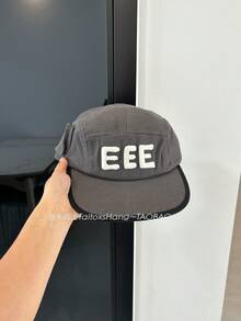 Niche Wide Brim Flat Brim Baseball Cap, New 3D Letter Embroidery Hip Hop Hat, Street Fashion Sun Hat For Women - A - View 4