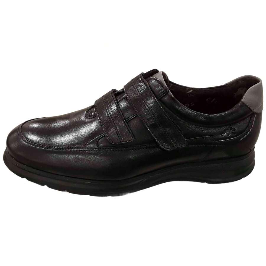 Fluchos Men Uniform Dress Shoes - Black - View 1