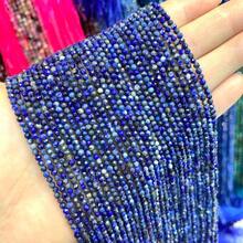 2/3/4mm Natural Stone Amethyst Tiger Eye Lapis Lazuli Beads Inlaid With Bright Pearl Jewelry Making DIY Necklace Bracelet Jewelry - Multicolor - View 23