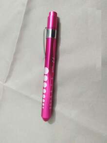 1pc Reusable LED Medical Penlight Flashlight, With Pupillary Distance Scale And Ruler, Suitable For Nursing Students, White/Warm Light Options, Ideal For Nurses, Students, Doctors, Pocket-Sized Aluminum Alloy Penlight Flashlight, Battery Powered (Batteries Not Included), Birthday/Graduation Gift - Round Toe - View 14