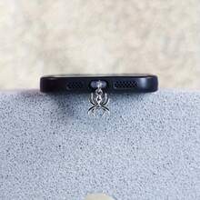 Cartoon Spider Charm Dust Plug, Suitable For IOS Lightning And Type-C Decorative Pendant - Multicolor - View 5