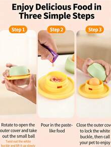 Juguete interactivo para gatos, comedero rompecabezas - Multicolor - Ver 4