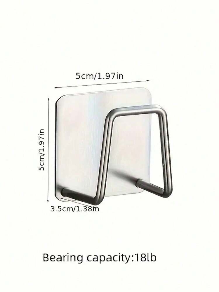 Bộ 2/4 giá đựng miếng bọt biển - Giá treo tường cho bồn rửa nhà bếp, không cần khoan - Dùng cho miếng bọt biển, khăn lau bát đĩa và khăn lau nhà - Thiết kế hiện đại, rất cần thiết cho sinh viên. - Xem 3
