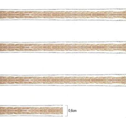 Fita de Juta Cru 6mm - 20 Metros