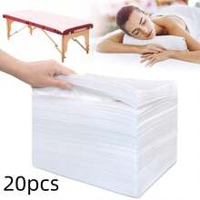 5/10/20/50/100pcsDisposable Bed Sheets Bed Cover For SPA Tattoo Massage Table Hotels Non Woven Fabric White - White - View 8