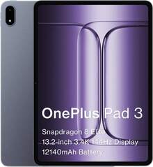 OnePlus 一加平板电脑 3，12+256GB，骁龙 8 Elite 处理器，13.2 英寸 3.4K 144Hz 显示屏，12400mAh 电池，80W 快充，AI 赋能的多任务处理 - 藍色 - 查看 2
