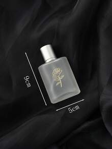 1 Chai xịt nước hoa có thể nạp lại, thiết kế hình đầu lâu hoa hồng, 30ml thủy tinh mờ chống rò rỉ, phun sương mịn, kích thước nhỏ gọn tiện dụng để mang theo trong túi xách, kiểu dáng thẩm mỹ unisex. - Nhiều màu - Xem 7