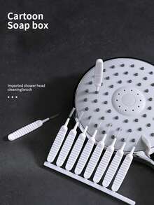 30 piezas/50 piezas Juego de cepillos de limpieza multifuncionales para duchas, cepillos pequeños para ranuras y cabezales de ducha, artículo de hogar mini - cepillo para grietas - Ver 6