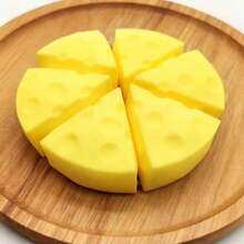 Nuevo juguete de queso con forma de queso, único y lindo, adecuado como pequeño regalo para Navidad, fiestas - Multicolor - Ver 3