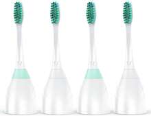 6 Pack Replacement Toothbrush Heads Soft Bristles Deep Cleaning Compatible With Philips Sonicare E Series Essence Xtreme Elite Advance CleanCare For Daily Oral Care - 1 個(4 包) - 查看 8