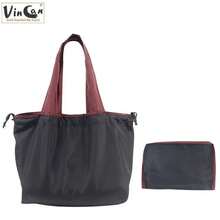 Reusable Grocery Bag, Durable Reusable Shopping Bag With Square Design For Upright Standing, Foldable Shoulder Handbag, Suitable For Supermarket And Groceries, Large Capacity - Multicolor - View 7
