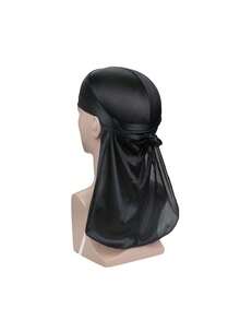 1条吸湿排汗头带，速干运动头带，骷髅图案头巾，男女通用海盗头饰 - A - 查看 13