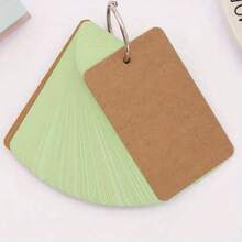 Sổ tay cỡ lớn, cầm tay, bìa rời, nhật ký học sinh dễ thương, sáng tạo, kèm thẻ từ vựng và lịch kế hoạch văn phòng, món quà ngày lễ hoàn hảo. - Nhiều màu - Xem 8