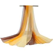1pc Women's Fashion Ombre Color Gradient Scarf/Shawl, Suitable For Daily Wear,Beach,Holiday - Multicolor - View 17