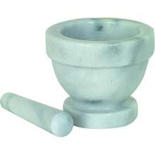 Marble Grinder, 4-Inch - White - View 1