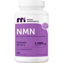 NMN Capsules 1000mg Complex – Nicotinamide Mononucleotide Supplement With Resveratrol, CoQ10, Quercetin & Antioxidant Nutrients | 120 Veggie Capsules - 1 Bottle - 查看 10
