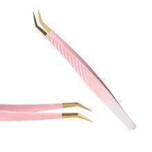 1把高精度睫毛钳，高硬度睫毛接缝钳，防滑防静电，经久耐用，睫毛修剪和接缝工具 - 彩色 - 查看 11