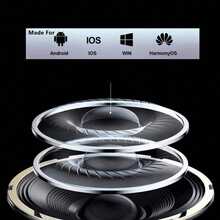 Q87 复古真无线蓝牙耳机，带电量显示，超长续航，夹式设计，降噪舒适 - 查看 5