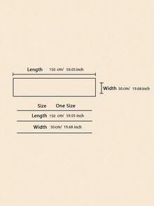 1pc Casual Leaf Pattern Woven Fabric Women's Fashion Printed Scarf, Suitable For Spring, Summer And Autumn - Multicolor - View 3