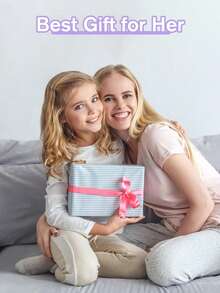 Bộ 168 móng tay giả dán cho trẻ em, thiết kế hình bướm EBANKU, hình hạnh nhân, 12 kích cỡ vừa vặn hoàn hảo, keo dán tự nhiên. - Nhiều màu - Xem 3