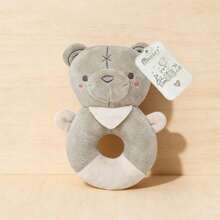 1 pieza Sonajero de peluche de animal para bebé recién nacido, muñeco de animal de peluche suave, adecuado como regalo para bebé recién nacido - Multicolor - Ver 12