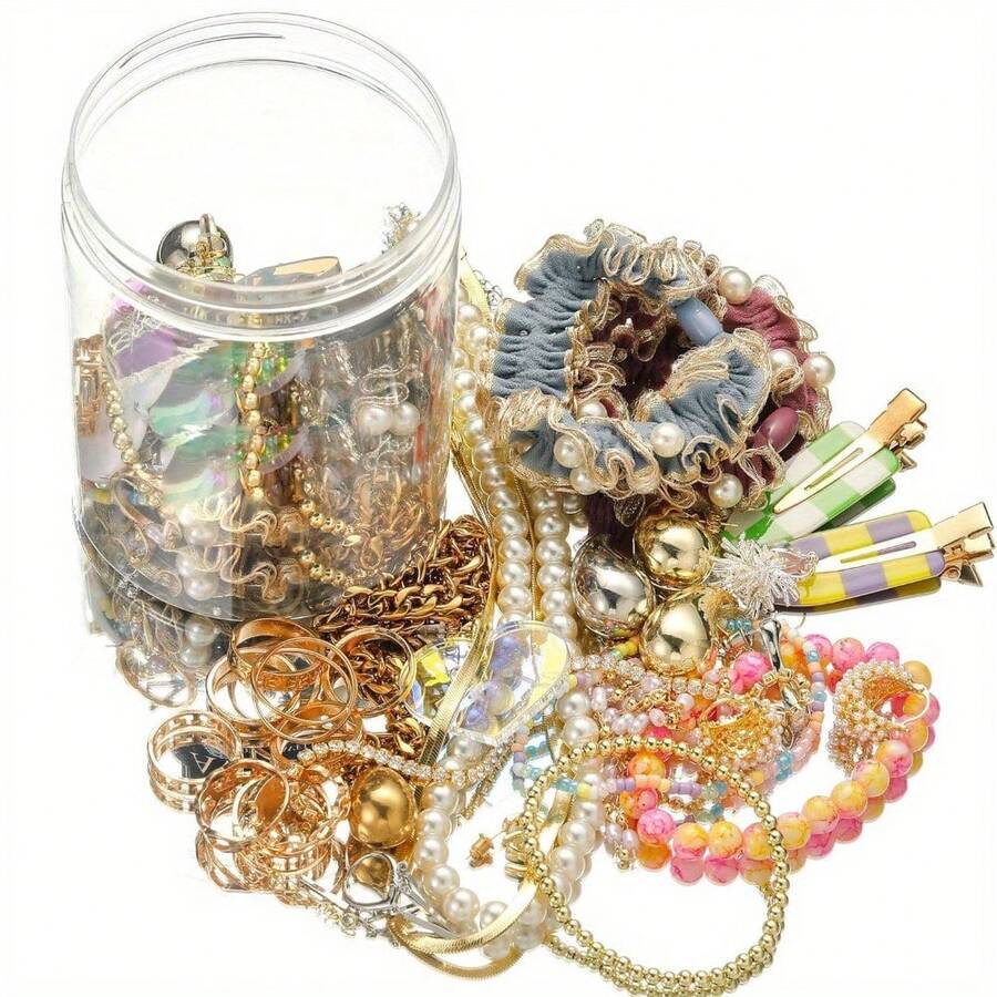 Random 1 Piece Of Luxurious Simple Jewelry | Suitable For Parties, Gifts, Teacher's Day, Graduation Season, All Year Round, Perfect For Birthdays, Friendships, Easter, Carnival Gifts - 隨機的 - 查看 1