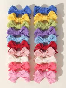 20pcs Plain Ribbed Knit Fabric, For Daily Use - Mixed color - View 10
