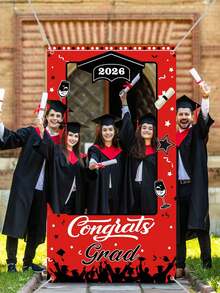 Khung ảnh kỷ niệm tốt nghiệp 2026, Trang trí tốt nghiệp 2026, Trang trí tiệc tốt nghiệp màu đỏ, Cổng vòm tốt nghiệp, Phông nền chụp ảnh chúc mừng, Đồ dùng cho tiệc tốt nghiệp trung học và đại học, Phụ kiện chụp ảnh sự kiện tốt nghiệp, Biển hiệu khung ảnh tiệc tốt nghiệp, Khung ảnh tốt nghiệp cao cấp. - màu đỏ - Xem 2