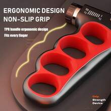 1 pieza Entrenador de fuerza de agarre mecánico, entrenamiento preciso para fortalecer la fuerza de la mano. Resistencia ajustable de 5-100kg, cubre rehabilitación hasta desarrollo muscular profesional. Contador mecánico que registra automáticamente las repeticiones. Ranura de agarre ergonómica de 4 dedos que se ajusta a la forma de la mano para una fuerza uniforme. Equipo eficiente para mejorar la fuerza de agarre, brazo y muñeca. - Multicolor - Ver 5