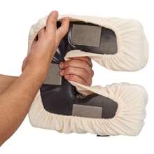 Master Massage 100% Cotton Pillow Covers Beige 100% all cotton Machine Washable - Crema - Ver 6