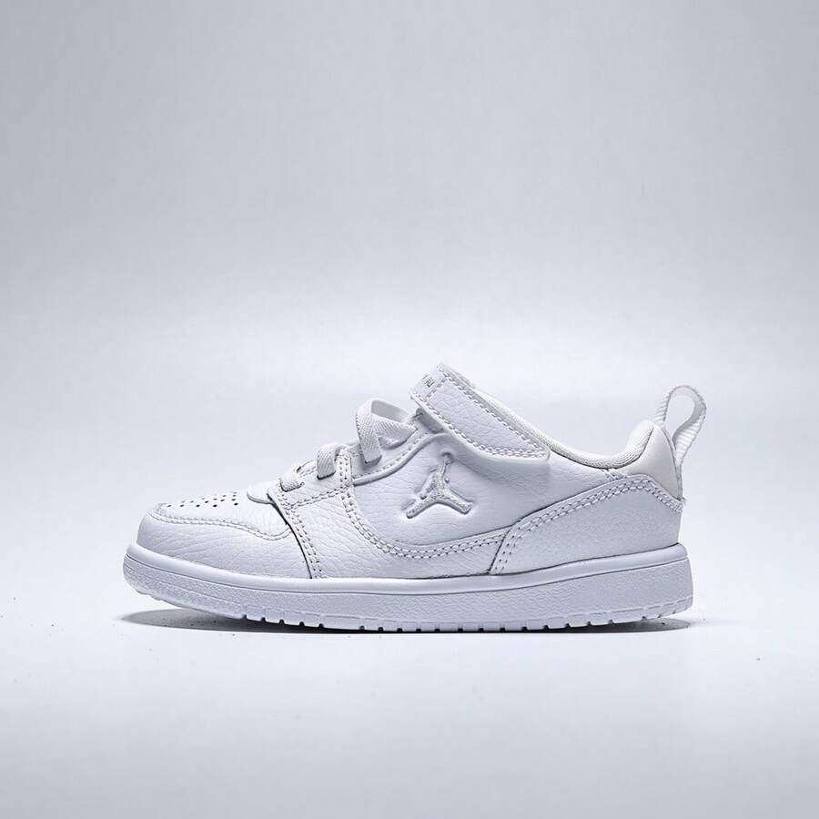 幼儿 JORDAN COURT CONNECT LOW (PS) 休闲鞋，IQ6046-100 - 白色 - 查看 1